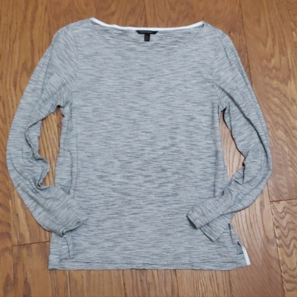 Banana Republic Striped Long Sleeve Tee or Top Sz Medium